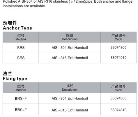 세륨 ISO 1.0mm 닦은 스테인리스 수영풀 사다리