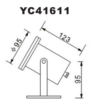 IP68 24V 50W는 수중 LED 빛을 방수 처리합니다