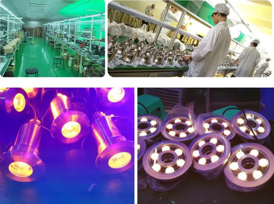 IP68 24V 50W는 수중 LED 빛을 방수 처리합니다