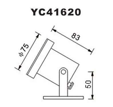1.5W는 수중 LED 빛을 방수 처리합니다