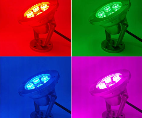 7000K 24V 6W IP68 식수대 LED 라이트를 정원을 만드세요