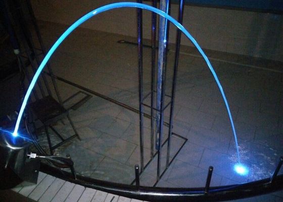 분사를 뛰어넘는 실내 DMX 화려한 LED 라이트 층상 분수용노즐