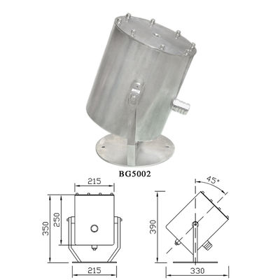 기업 연합 분수 8000L/H SS304 18 밀리미터 층류 분사