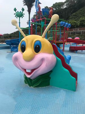 뒤뜰  리조트를 위한 TUV 어린이들 놀이터 배 워터 슬라이드