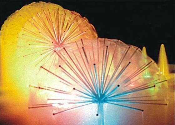 DN50 65m3/h 2" 수정 구슬 춤 분수 노즐