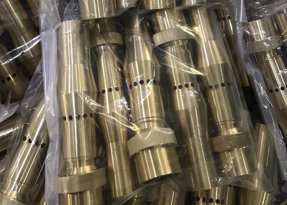 완전히 놋쇠로 만든 춘 분수용노즐 25m3/h 250Kpa